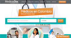 Desktop Screenshot of medicosdoc.com